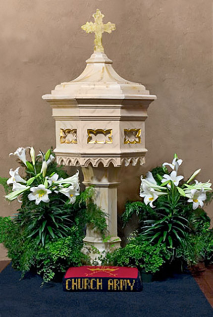 Holy font